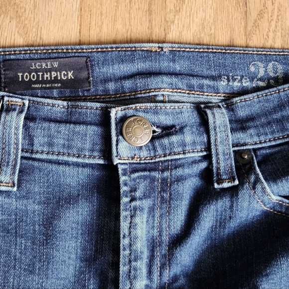 Womens JCrew Toothpick Jeans Size 29 - Picture 3 of 8